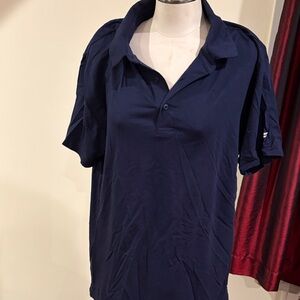 Fabletics Deep Blue Polo Shirt